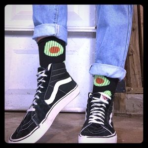 Black High Tops Unisex Vans